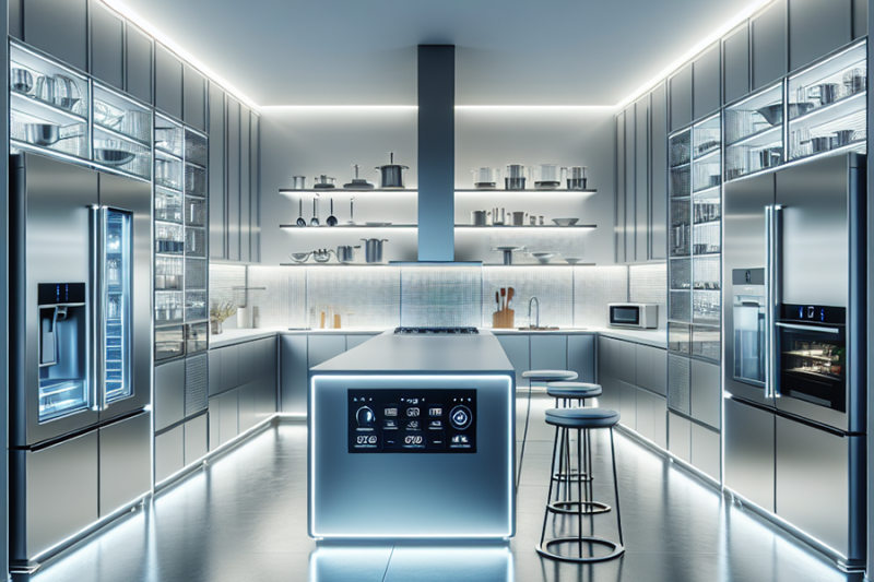 кухня хай тек