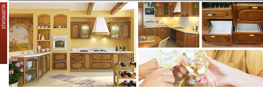 Скидка 7% на кухни Брава, Диана, Елизавета от ПлазаРеал от ПлазаРеал