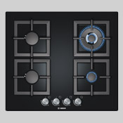 Газовая варочная поверхность стекло