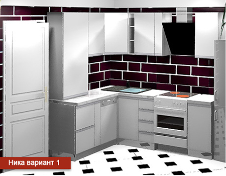 Скидка 35% на кухню Елизавета, 44% на кухню Ника от ПлазаРеал