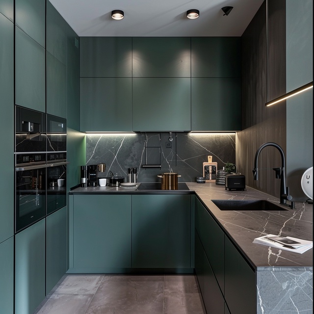 Правильно встроенная вытяжка