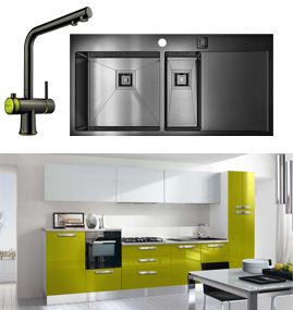 Скидка при покупке комплекта мойка+смеситель от PlazaReal