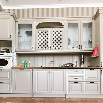 кухни из массива ясеня
